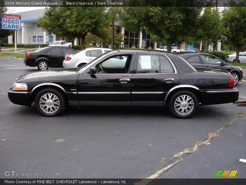 Black Clearcoat / Dark Charcoal 2004 Mercury Grand Marquis LS