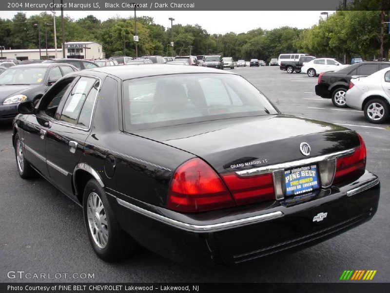 Black Clearcoat / Dark Charcoal 2004 Mercury Grand Marquis LS