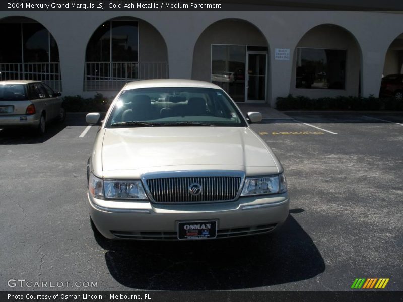 Gold Ash Metallic / Medium Parchment 2004 Mercury Grand Marquis LS