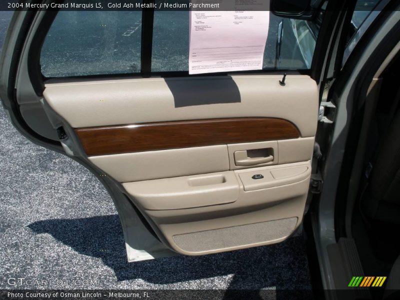 Gold Ash Metallic / Medium Parchment 2004 Mercury Grand Marquis LS