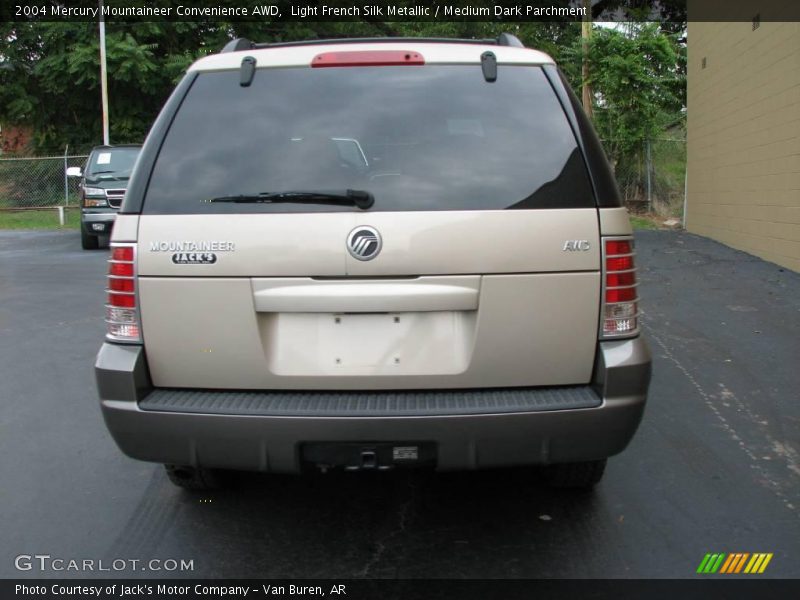 Light French Silk Metallic / Medium Dark Parchment 2004 Mercury Mountaineer Convenience AWD