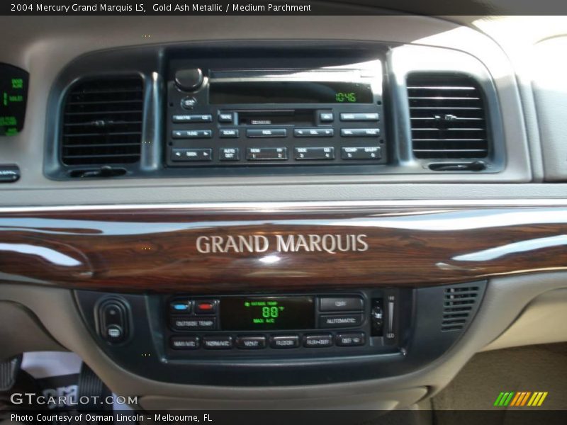 Gold Ash Metallic / Medium Parchment 2004 Mercury Grand Marquis LS