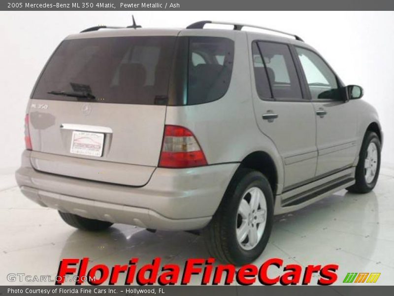 Pewter Metallic / Ash 2005 Mercedes-Benz ML 350 4Matic