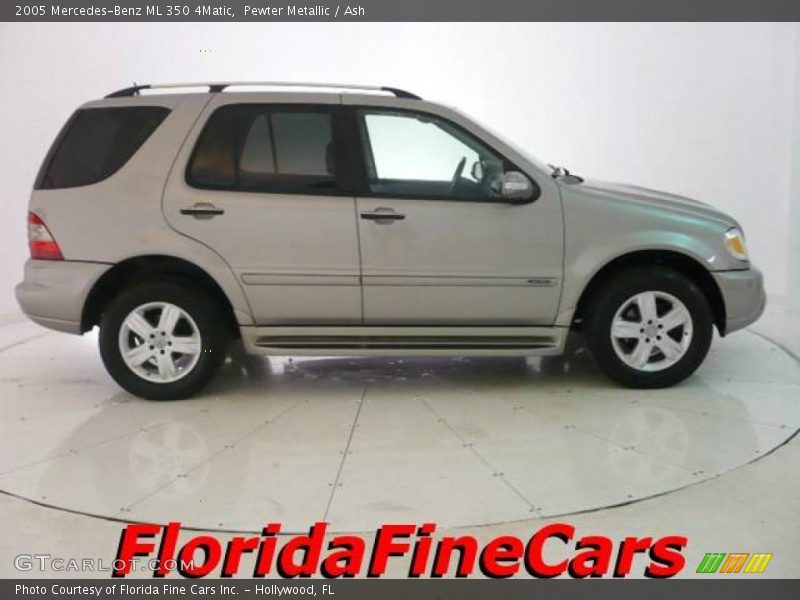 Pewter Metallic / Ash 2005 Mercedes-Benz ML 350 4Matic