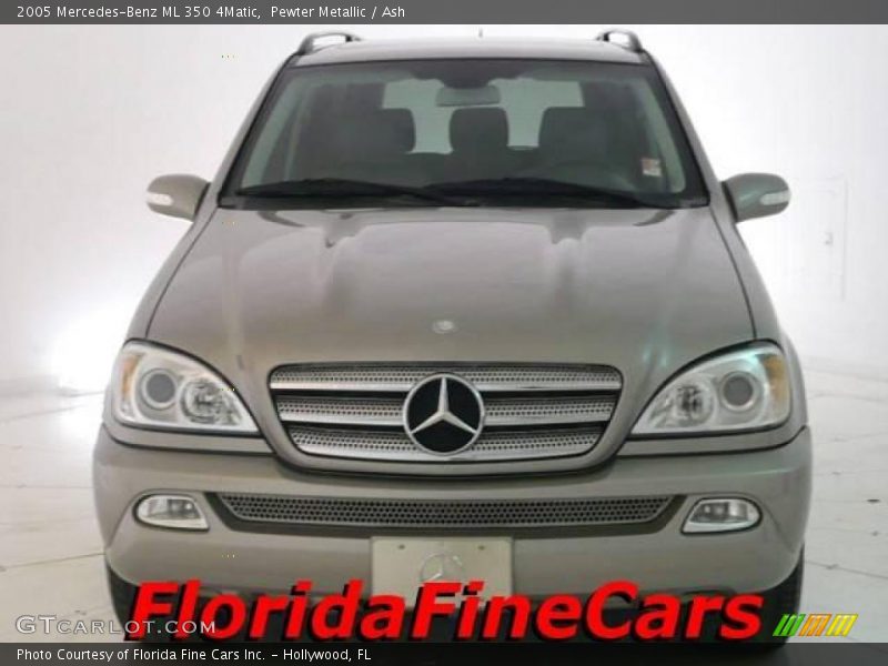 Pewter Metallic / Ash 2005 Mercedes-Benz ML 350 4Matic