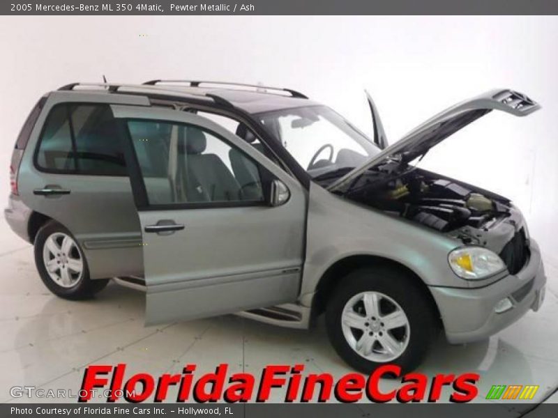 Pewter Metallic / Ash 2005 Mercedes-Benz ML 350 4Matic