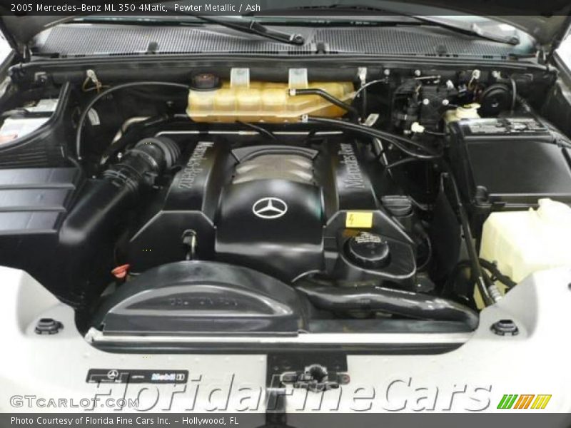 Pewter Metallic / Ash 2005 Mercedes-Benz ML 350 4Matic