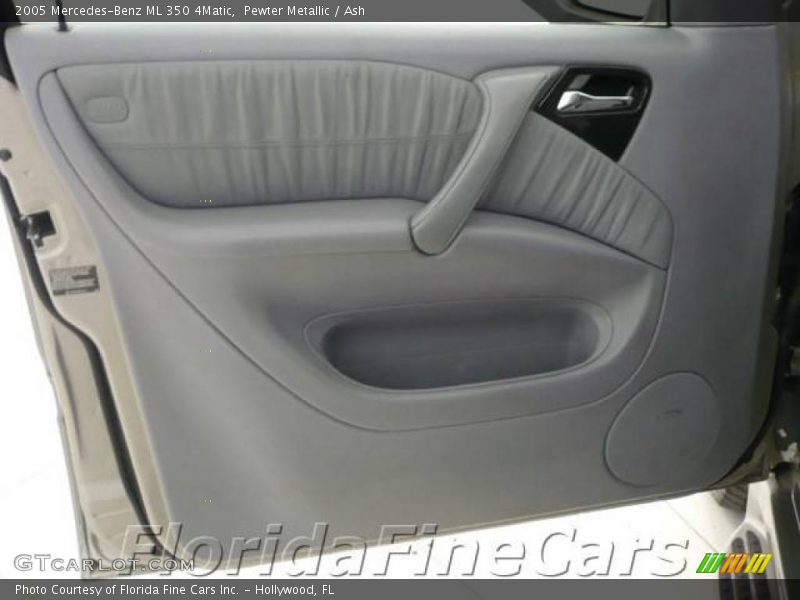 Pewter Metallic / Ash 2005 Mercedes-Benz ML 350 4Matic
