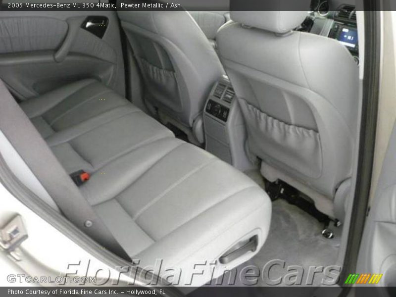 Pewter Metallic / Ash 2005 Mercedes-Benz ML 350 4Matic