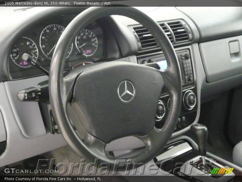 Pewter Metallic / Ash 2005 Mercedes-Benz ML 350 4Matic