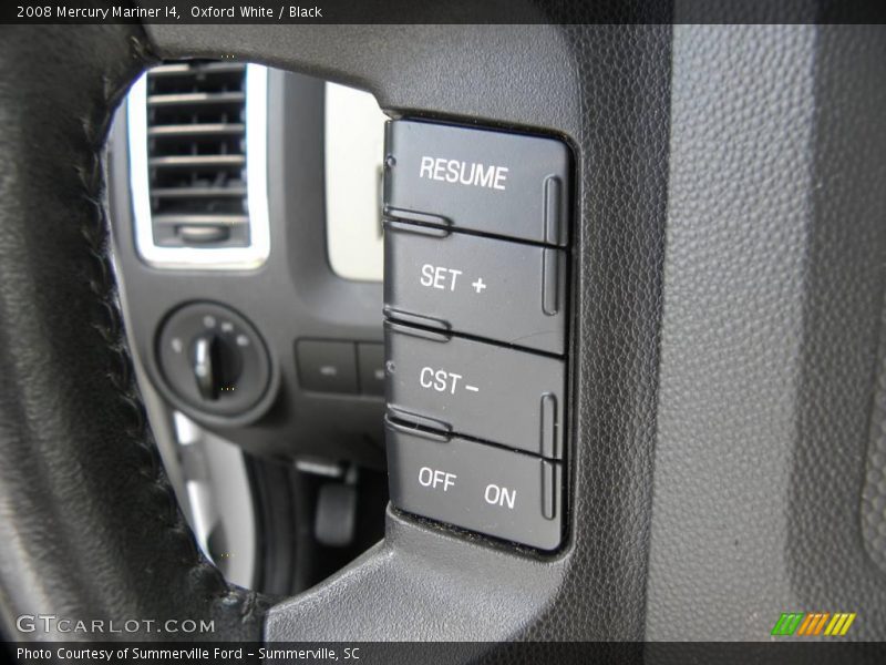 Oxford White / Black 2008 Mercury Mariner I4