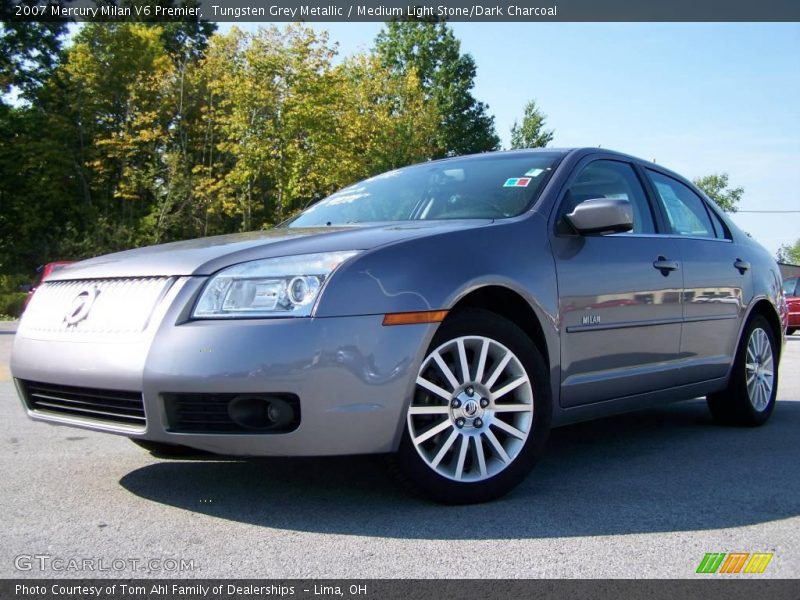 Tungsten Grey Metallic / Medium Light Stone/Dark Charcoal 2007 Mercury Milan V6 Premier