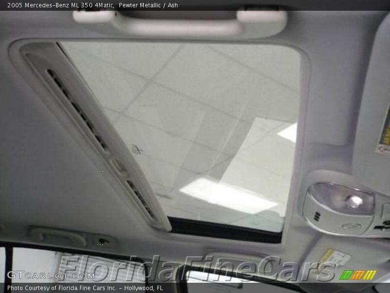 Pewter Metallic / Ash 2005 Mercedes-Benz ML 350 4Matic