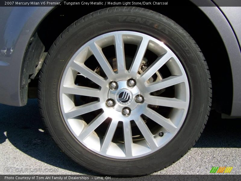 Tungsten Grey Metallic / Medium Light Stone/Dark Charcoal 2007 Mercury Milan V6 Premier