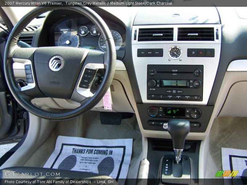 Tungsten Grey Metallic / Medium Light Stone/Dark Charcoal 2007 Mercury Milan V6 Premier