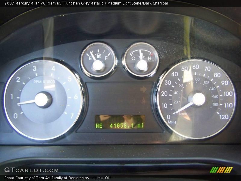 Tungsten Grey Metallic / Medium Light Stone/Dark Charcoal 2007 Mercury Milan V6 Premier