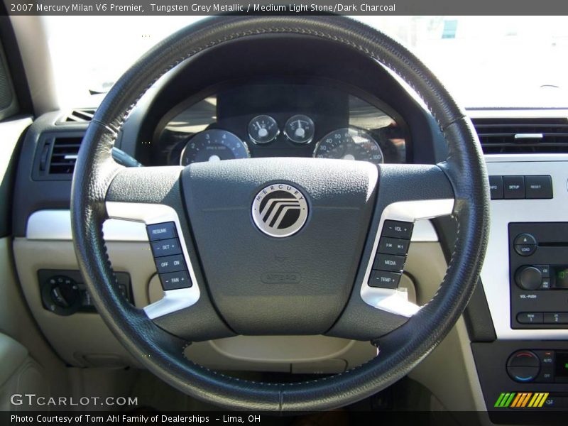 Tungsten Grey Metallic / Medium Light Stone/Dark Charcoal 2007 Mercury Milan V6 Premier