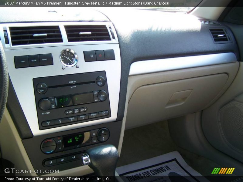 Tungsten Grey Metallic / Medium Light Stone/Dark Charcoal 2007 Mercury Milan V6 Premier