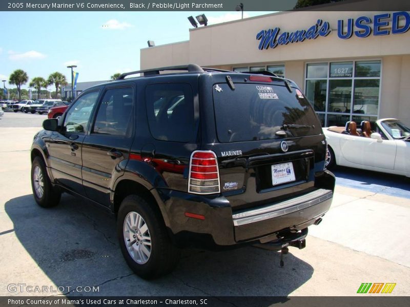 Black / Pebble/Light Parchment 2005 Mercury Mariner V6 Convenience