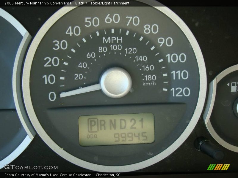 Black / Pebble/Light Parchment 2005 Mercury Mariner V6 Convenience