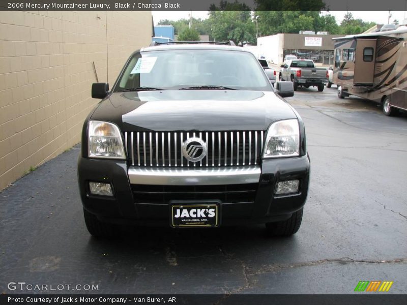 Black / Charcoal Black 2006 Mercury Mountaineer Luxury