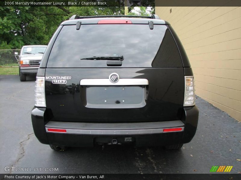Black / Charcoal Black 2006 Mercury Mountaineer Luxury