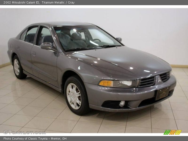Titanium Metallic / Gray 2002 Mitsubishi Galant ES