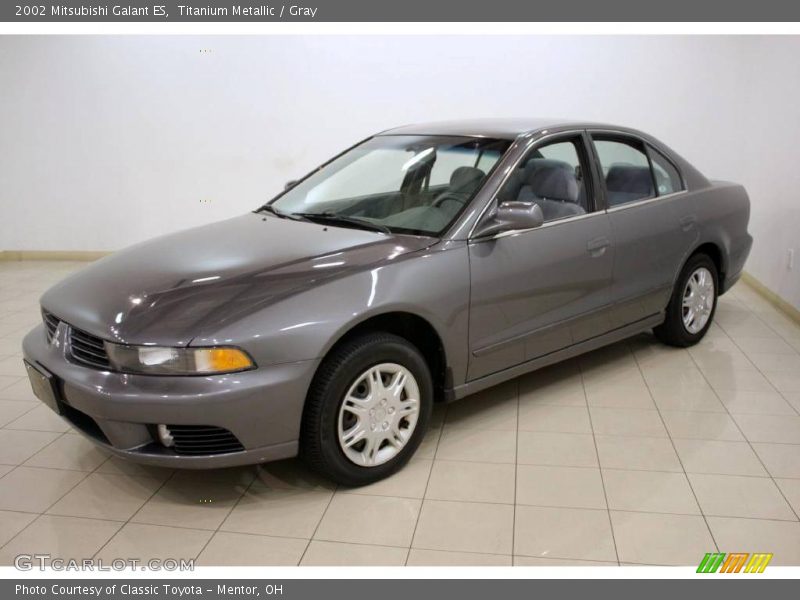 Titanium Metallic / Gray 2002 Mitsubishi Galant ES