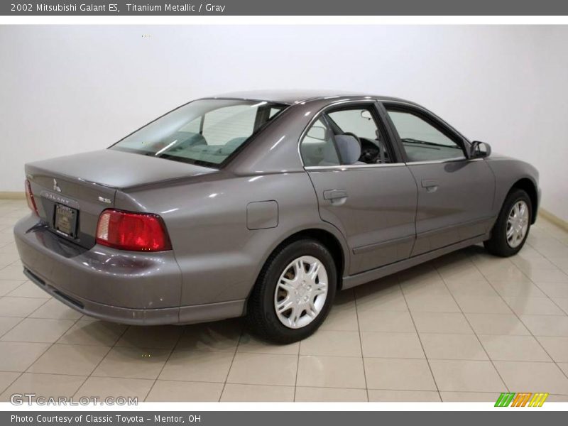 Titanium Metallic / Gray 2002 Mitsubishi Galant ES