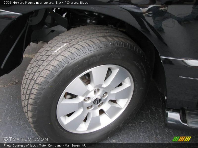 Black / Charcoal Black 2006 Mercury Mountaineer Luxury