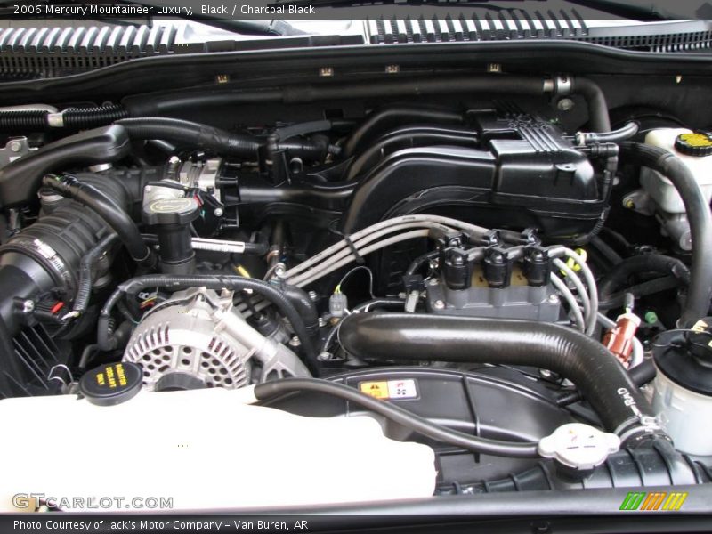Black / Charcoal Black 2006 Mercury Mountaineer Luxury