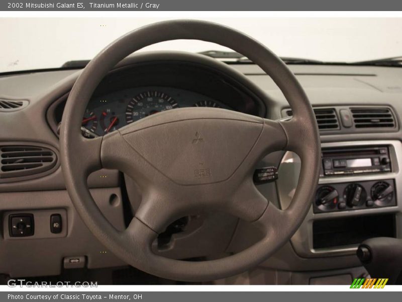 Titanium Metallic / Gray 2002 Mitsubishi Galant ES