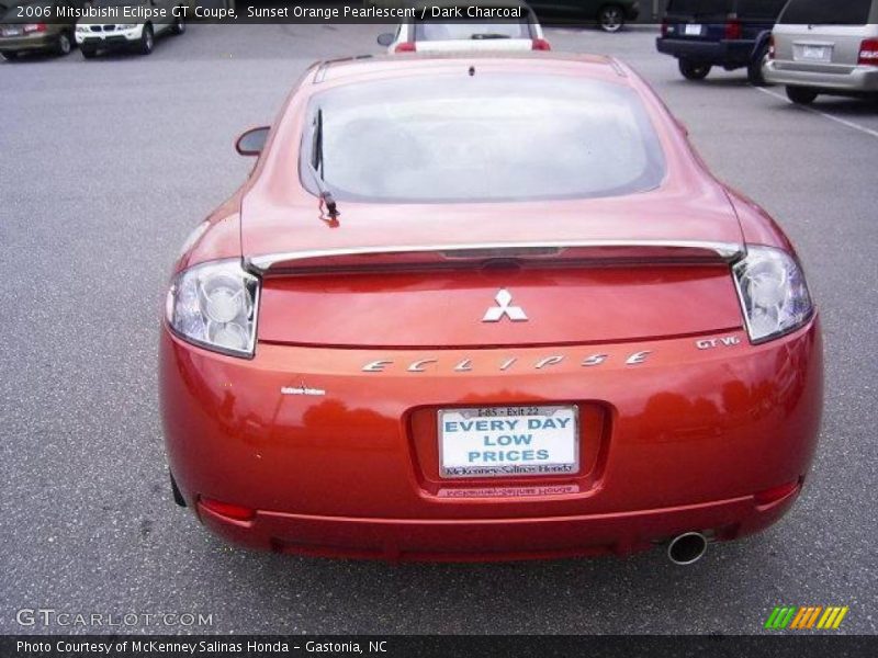 Sunset Orange Pearlescent / Dark Charcoal 2006 Mitsubishi Eclipse GT Coupe