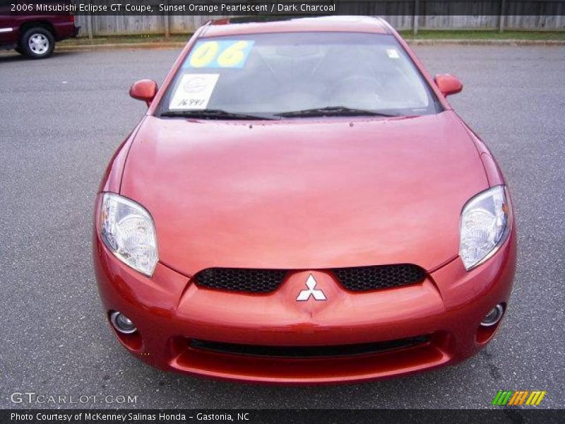 Sunset Orange Pearlescent / Dark Charcoal 2006 Mitsubishi Eclipse GT Coupe