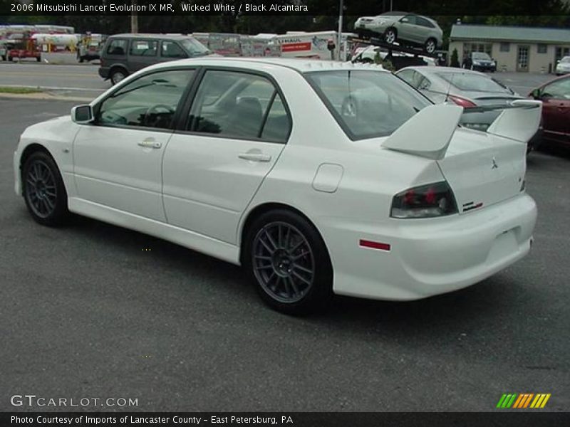  2006 Lancer Evolution IX MR Wicked White