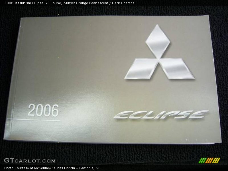 Sunset Orange Pearlescent / Dark Charcoal 2006 Mitsubishi Eclipse GT Coupe