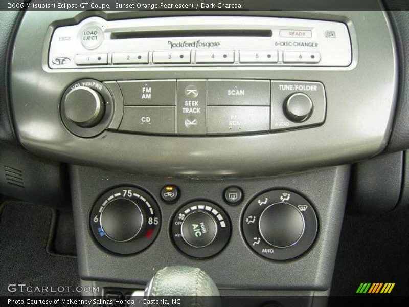 Sunset Orange Pearlescent / Dark Charcoal 2006 Mitsubishi Eclipse GT Coupe