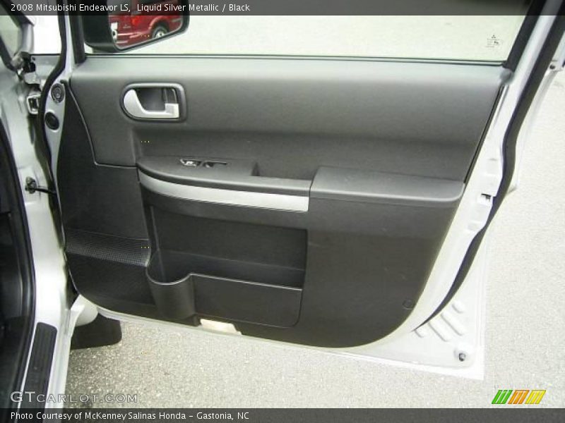 Liquid Silver Metallic / Black 2008 Mitsubishi Endeavor LS