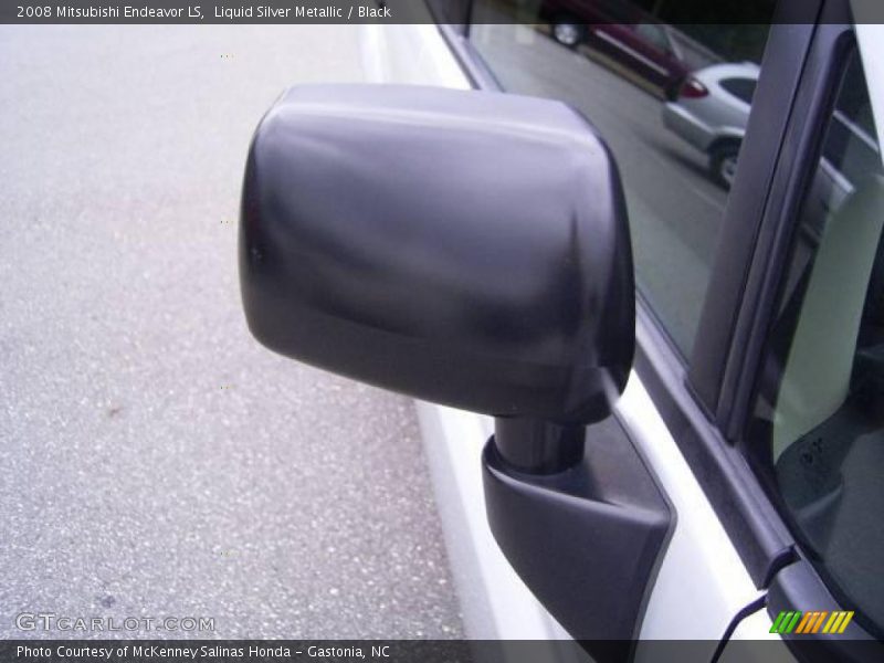 Liquid Silver Metallic / Black 2008 Mitsubishi Endeavor LS