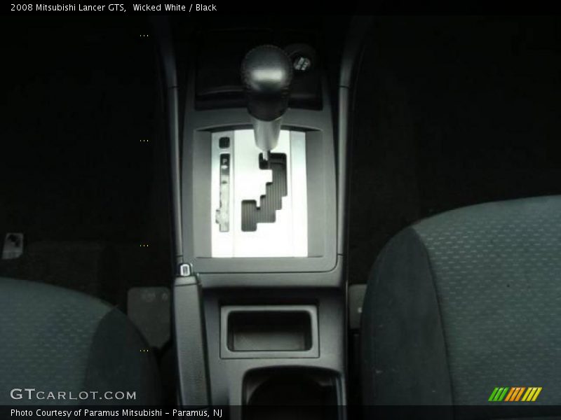 Wicked White / Black 2008 Mitsubishi Lancer GTS