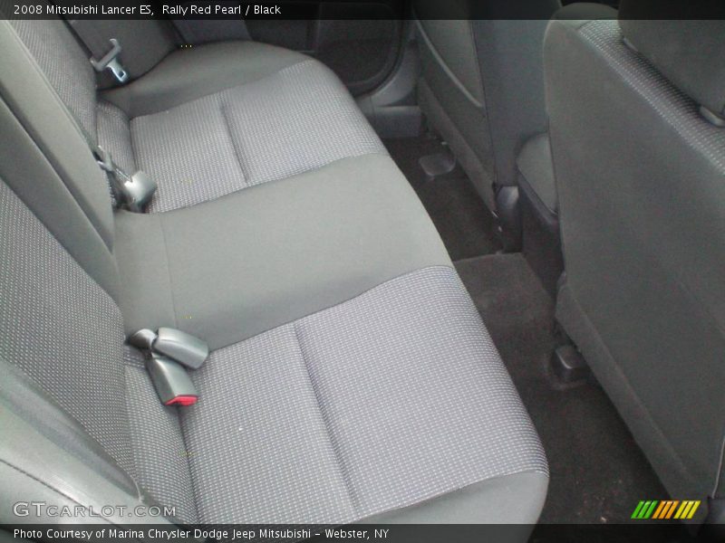 Rally Red Pearl / Black 2008 Mitsubishi Lancer ES