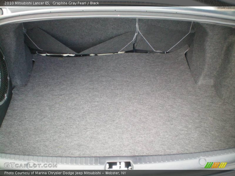 Graphite Gray Pearl / Black 2010 Mitsubishi Lancer ES