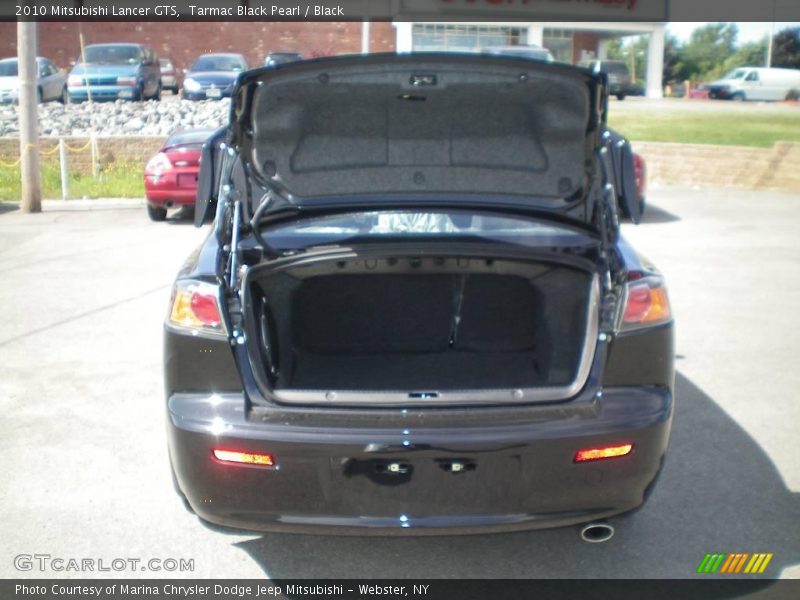 Tarmac Black Pearl / Black 2010 Mitsubishi Lancer GTS