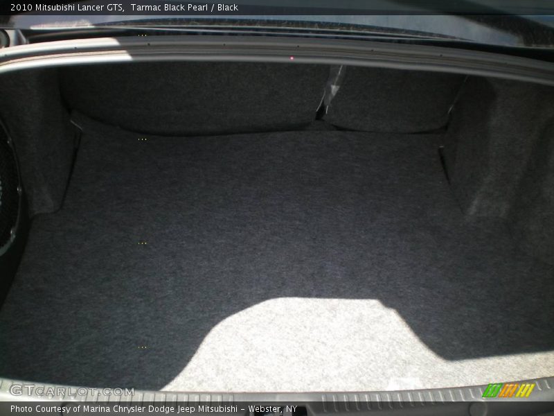 Tarmac Black Pearl / Black 2010 Mitsubishi Lancer GTS