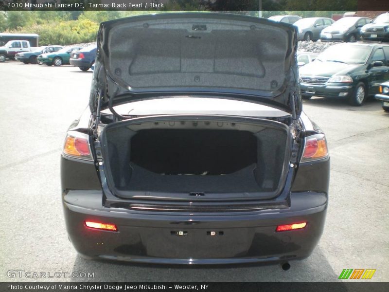 Tarmac Black Pearl / Black 2010 Mitsubishi Lancer DE