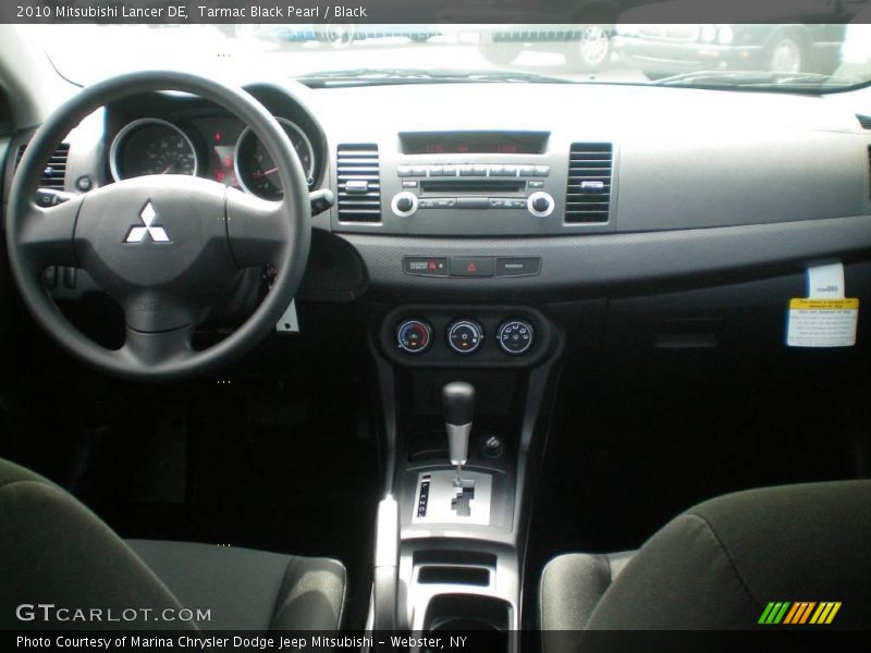 Tarmac Black Pearl / Black 2010 Mitsubishi Lancer DE