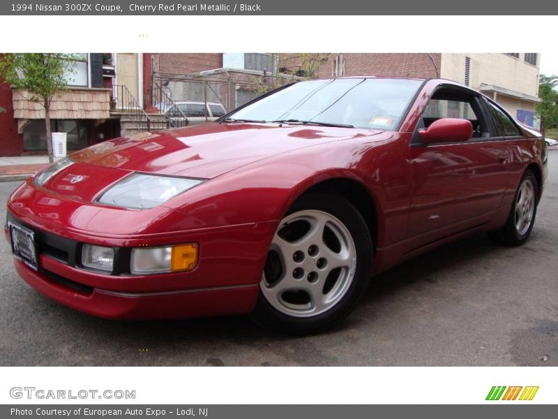 Cherry Red Pearl Metallic / Black 1994 Nissan 300ZX Coupe