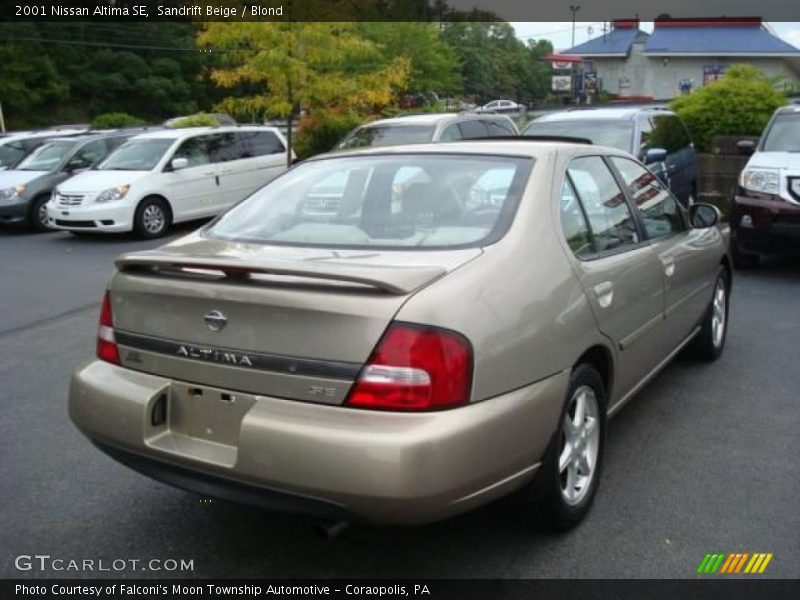 Sandrift Beige / Blond 2001 Nissan Altima SE