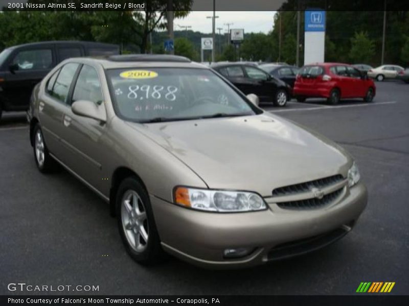 Sandrift Beige / Blond 2001 Nissan Altima SE