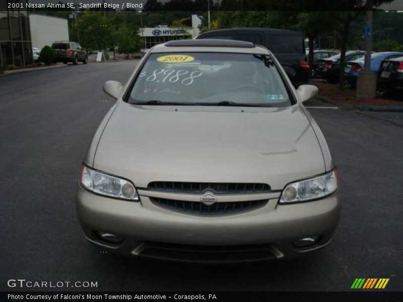 Sandrift Beige / Blond 2001 Nissan Altima SE